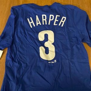 Phillies Bryce Harper Shirt NWT